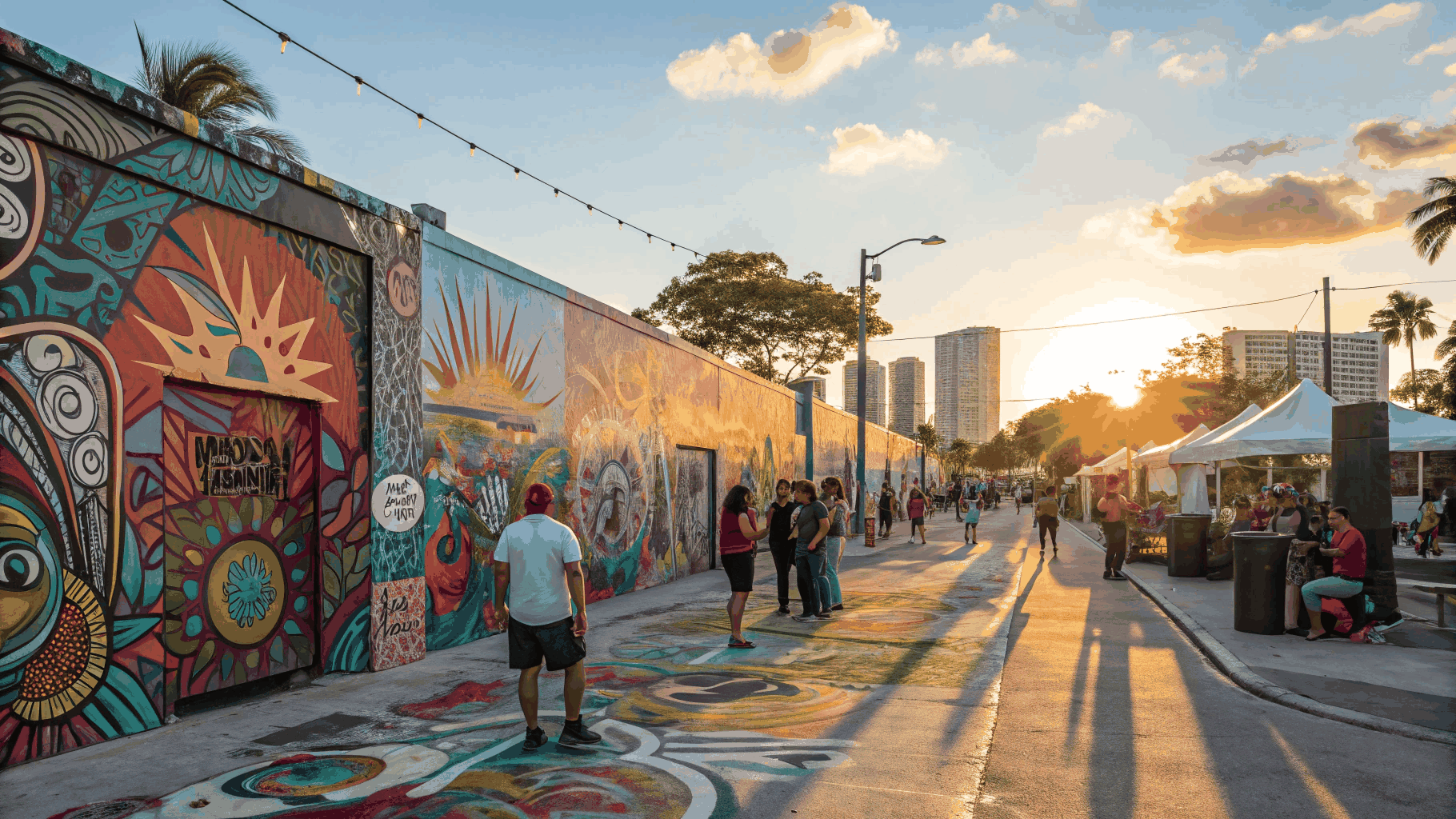 Vibrant creative neighborhood setting in Northwood Village West Palm Beach